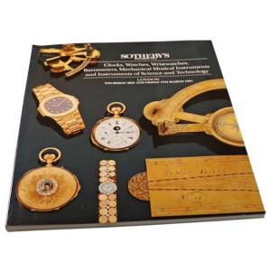 Sotheby’s Clocks, Watches, Wristwatches, Barometers, Mechanical Musical Instruments & Instruments of Science & Technology London March 4, 1994 Auction Catalog - HorologyBooks.com