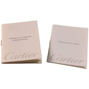 Cartier Watch Certificate of Guarantee Booklets - HorologyBooks.com