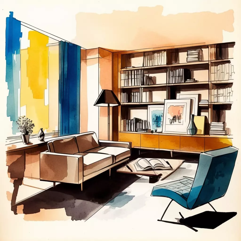 Living Room - Watch Coffee Table