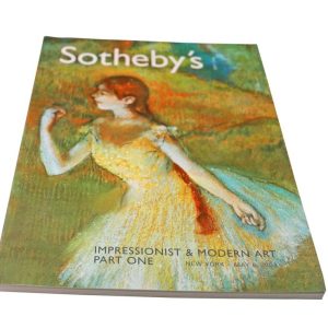 Sotheby’s Impressionist & Modern Art Part One New York May 6, 2003 Auction Catalog
