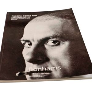 Bonhams Russion Books And Photographs New York December 10, 2014 Auction Catalog