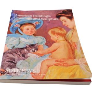 Sotheby’s American Paintings, Drawings And Sculpture New York December 3, 1998 Auction Catalog