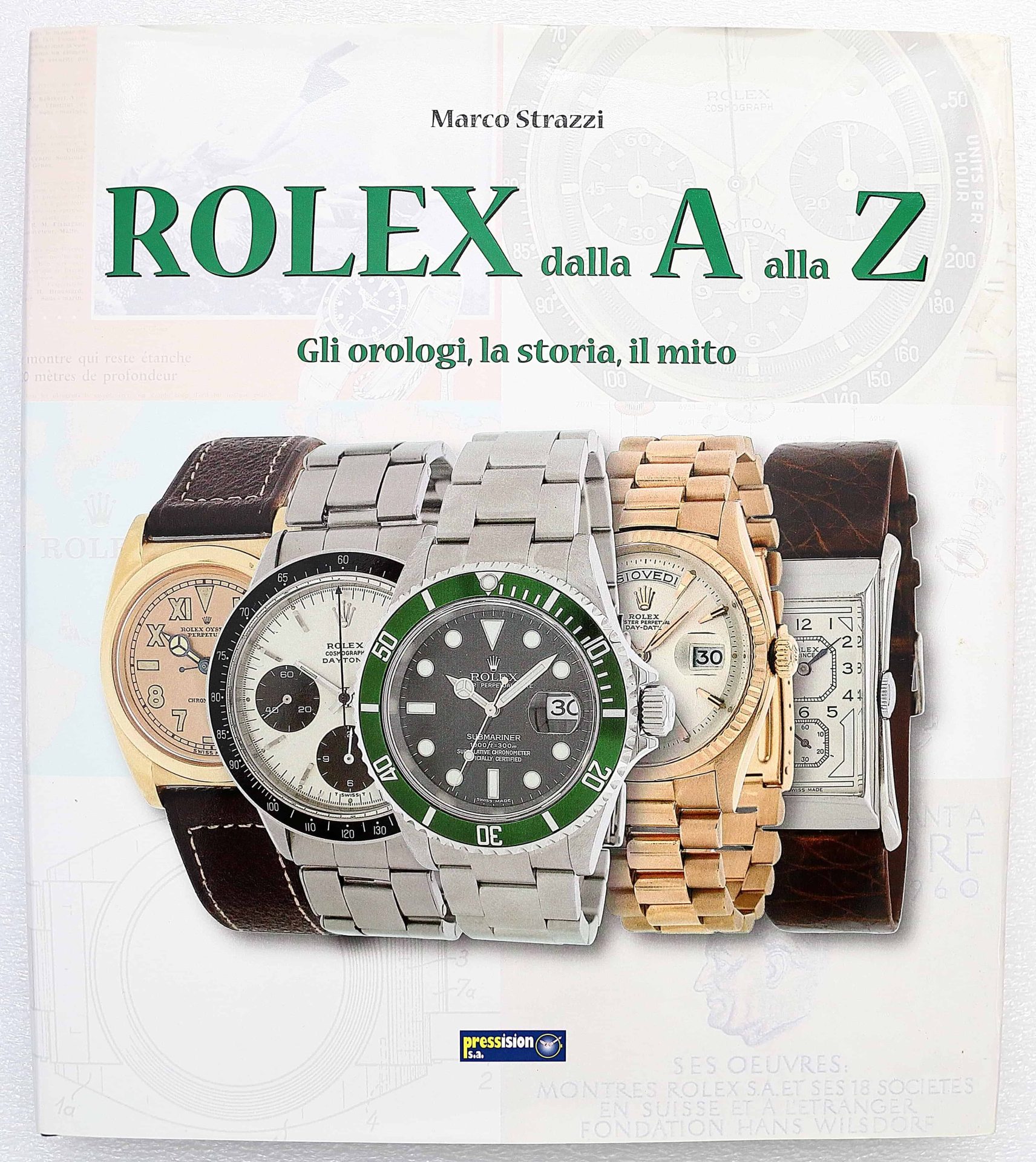 Rolex dalla A alla Z Book - HorologyBooks.com
