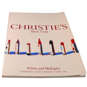 Christie’s Prints And Multiples New York April 29, 2004 Auction Catalog