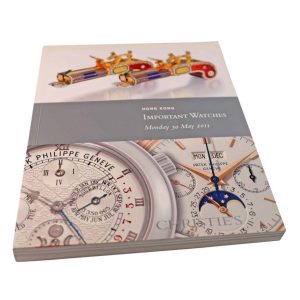 Christie’s Important Watches Hong Kong May 30, 2011 Auction Catalog