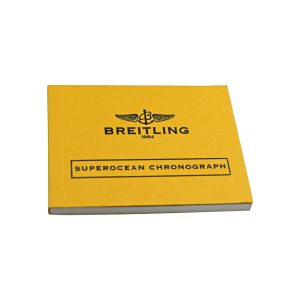 Breitling Superocean Chronograph Instruction Manual Booklet