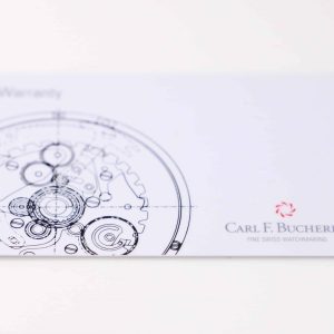 Carl F. Bucherer Watch Warranty Card