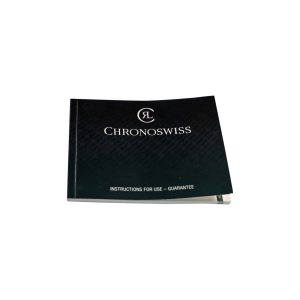 Chronoswiss Warranty Guarantee Instruction Manual Booklet