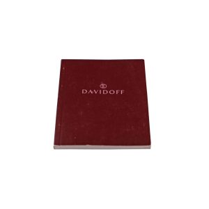 Davidoff Watch Operating Instruction Manual Booklet