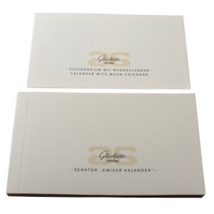 Glashutte Senator Karree Perpetual Warranty Book