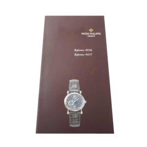 Patek Philippe Calatrava Moonphase 4856 4857 Brochure Manual