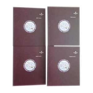 Patek Philippe Movements Master Catalogs Set of 4
