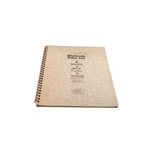 Rolex 1987 Master Dealer Watch Price List Catalog