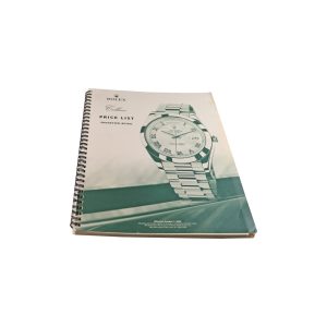 Rolex 2008 Master Dealer Watch Price List Catalog