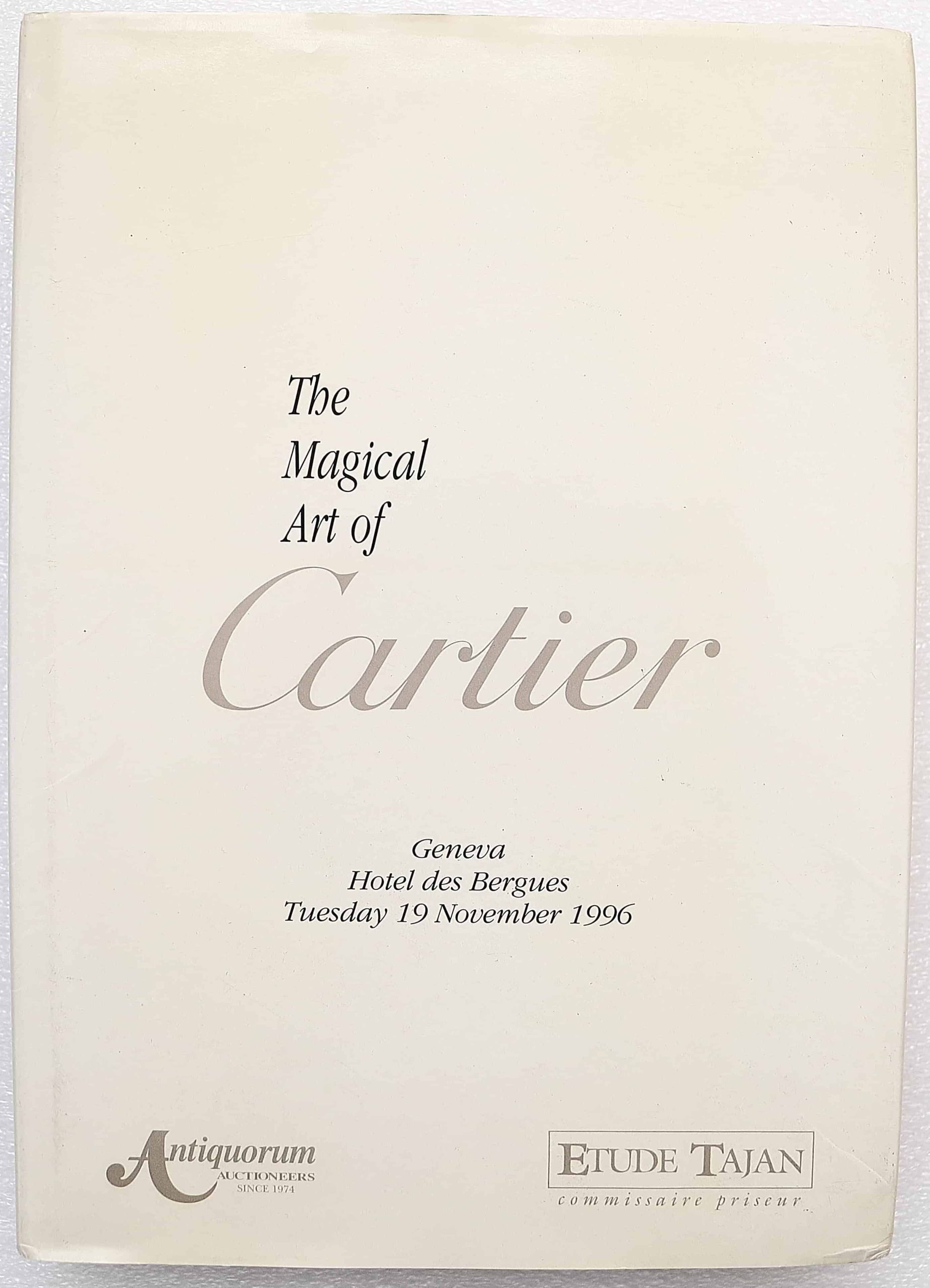 The Magical Art of Cartier: An Important Collection of Horology, Jewelry, and Objects of Vertu - Horology Books