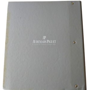 Audemars Piguet Watch Master Dealer Catalog Binder