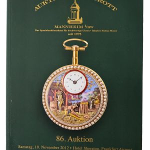 Auktionen Dr. Crott 86. Auktion Watch Catalog November 2012